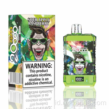 Bang King Crystal 20000 Puffs Vapes sekali pakai